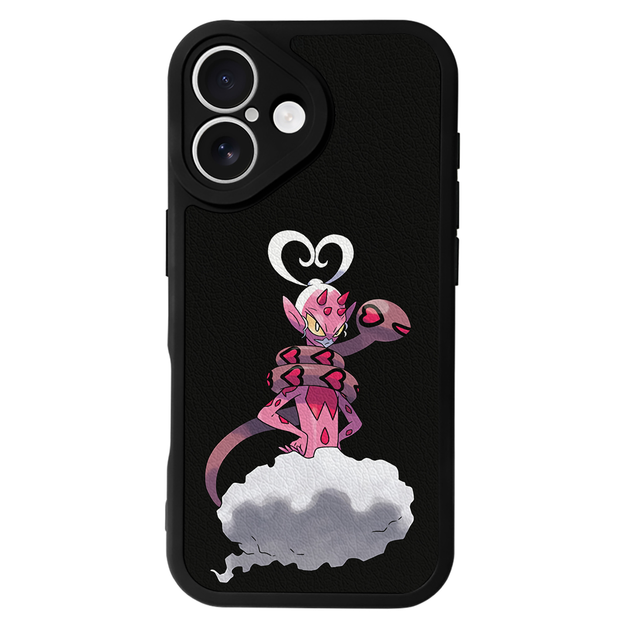 （画像用） ポケットモンスター Pokémon 【iPhone 16シリーズ対応】シリコンスマホケース（レザー調） 材質：シリコン